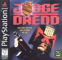 Judge Dredd PAL Playstation PAL box art